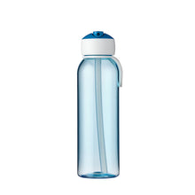 Carica l&#39;immagine nel visualizzatore di Gallery, Borraccia con cannuccia Flip-Up 500ml Blu
