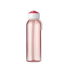 Carica l&#39;immagine nel visualizzatore di Gallery, Borraccia con cannuccia Flip-Up 500ml Rosa
