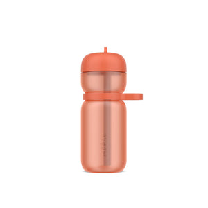 Borraccia con cannuccia Active Flip Sport 600ml Arancio