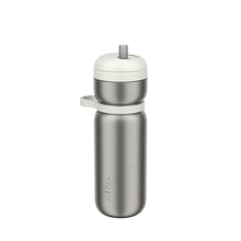 Carica l&#39;immagine nel visualizzatore di Gallery, Bottiglia termica acciaio con cannuccia Active Twist 600ml bianca
