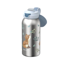 Carica l'immagine nel visualizzatore di Gallery, Borraccia termica con tappo a ribalta Forest Friends ml 500
