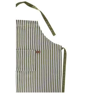 Grembiule ZicZac Yinte Olive Green