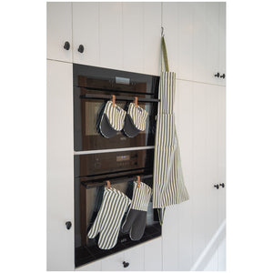 Set 2 guanti da forno ZicZac Yinte Olive Green