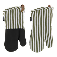 Carica l&#39;immagine nel visualizzatore di Gallery, Set 2 guanti da forno ZicZac Yinte Olive Green
