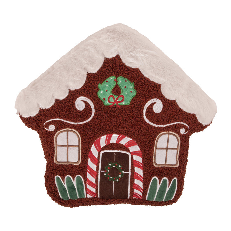 Cuscino casetta panpepato 38x35x8