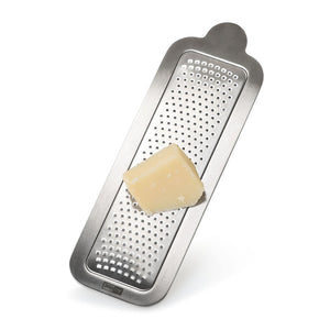 Grattugia taglio fine AdHoc "cutnserve" inox e acacia
