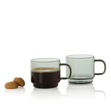 Carica l'immagine nel visualizzatore di Gallery, Set 2 tazzine caffe in vetro Impact
