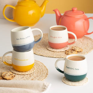 Tazza porcellana mug But First, Coffee 340ml