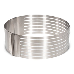 Anello tagliatorte regolabile cm ø24-30x8,5 Patisse