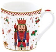 Carica l&#39;immagine nel visualizzatore di Gallery, Set 6 tazzine con piattino Nutcracker Twist gift box
