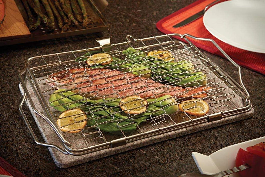 Graticola griglia elastica per pesce Napoleon