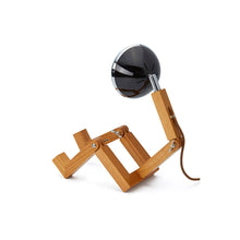 Carica l&#39;immagine nel visualizzatore di Gallery, Mini Wattson Lampada da Tavolo Vintage White - Fashion Black

