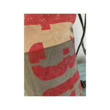 Carica l'immagine nel visualizzatore di Gallery, Zaino Rotondo In Tessuto Riciclato Militare Duffel Dfg05

