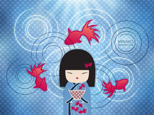 Kimmidoll Maxi Minako Bambino Grazioso