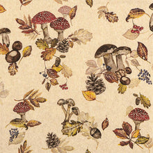Carica l'immagine nel visualizzatore di Gallery, Conf. 20 tovaglioli di carta Funghi Autunnali
