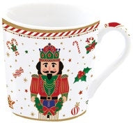 Set 2 tazze in porcellana in confezione regalo  Nutcracker Twist