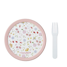 Carica l&#39;immagine nel visualizzatore di Gallery, Lunchbox contenitore con forchetta Little Dutch - Flowers &amp; Butterflies
