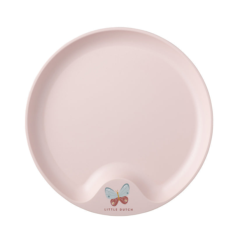 Piatto bimbi Ø20 Little Dutch - Flowers & Butterflies