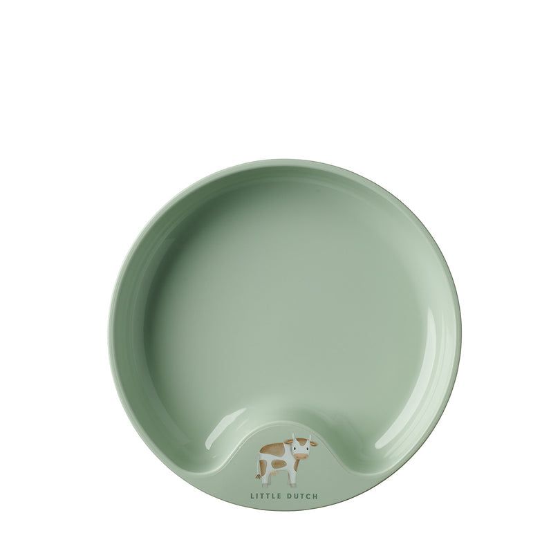 Piatto bimbi antiscivolo Ø17,5 Little Dutch - Little Farm