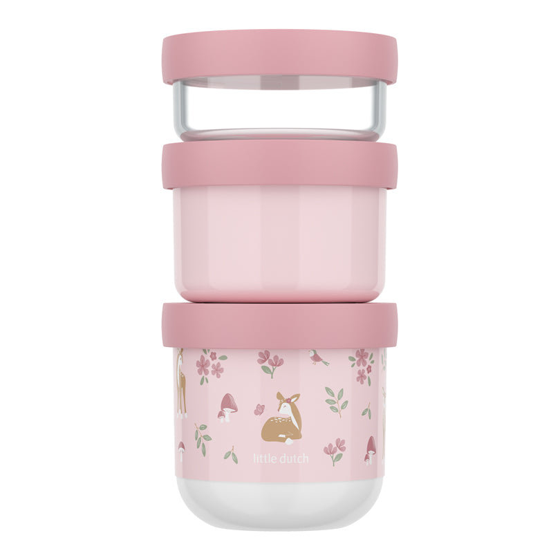 Set 3 contenitori lunchbox - Fairy Garden