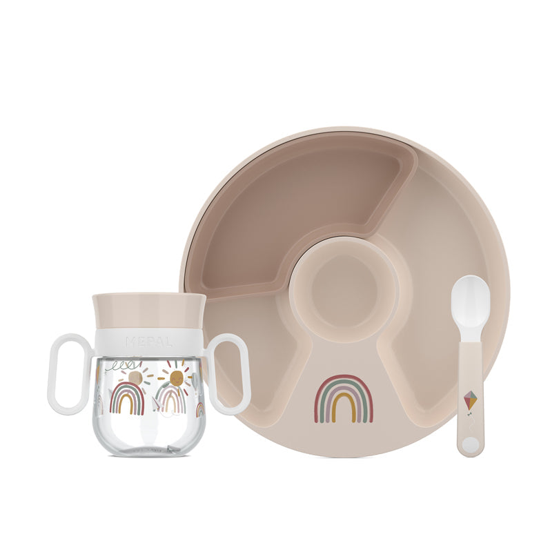 Set pappa per neonati - Sunshine & Rainbow