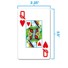 Carica l&#39;immagine nel visualizzatore di Gallery, Set doppio mazzo Carte da poker Legacy Bridge Size
