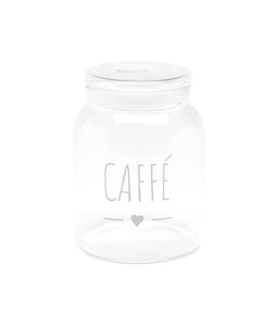 Barattolo vetro Caffè Nuvole di Stoffa