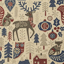 Carica l'immagine nel visualizzatore di Gallery, Conf. 20 tovaglioli di carta Natale Scandinavo
