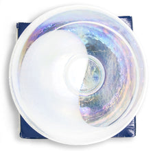 Carica l&#39;immagine nel visualizzatore di Gallery, Coppa in cristallo Murano madreperla Yalos Nastro
