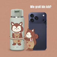 Carica l'immagine nel visualizzatore di Gallery, TINY Thermo borraccia termica per bambini in acciaio inox - scoiattolo
