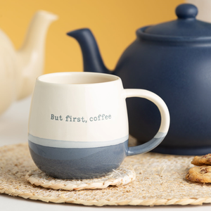 Tazza porcellana mug But First, Coffee 340ml