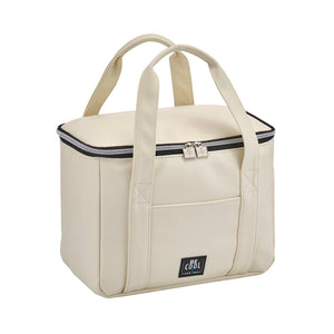 Borsa termica BeCool City Cream White 28x18x21