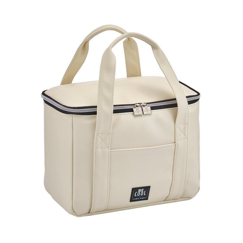 Borsa termica BeCool City Cream White 28x18x21