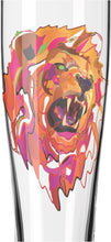 Carica l&#39;immagine nel visualizzatore di Gallery, Confezione 2 bicchieri da birra BRAUCHZEIT #21,#22 &quot;Tigre e Leone&quot; RITZENHOFF
