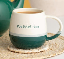 Carica l&#39;immagine nel visualizzatore di Gallery, Tazza porcellana mug Positivi-Tea 340ml
