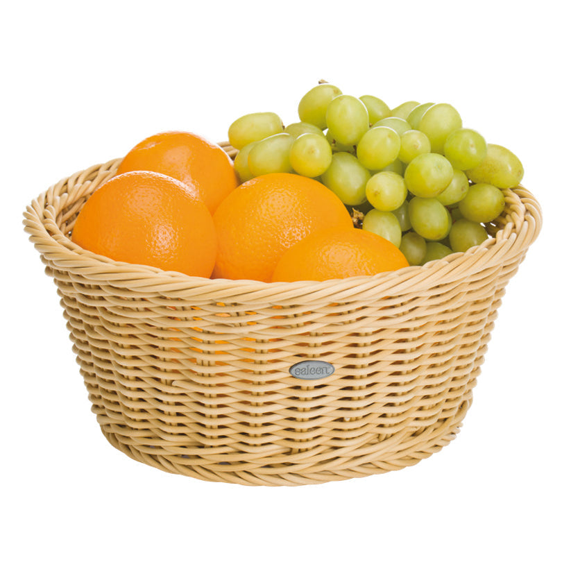 Cestino PP tondo Ø26x11 Naturale