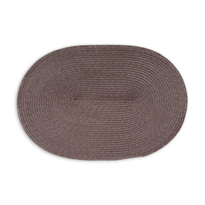 Tovaglietta ovale 45x31 Taupe Continenta