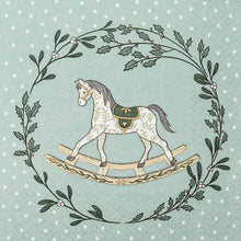 Carica l'immagine nel visualizzatore di Gallery, Conf. 20 tovaglioli di carta Cavallo a Dondolo
