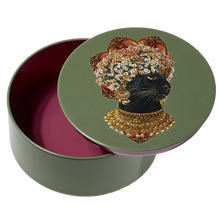 Carica l'immagine nel visualizzatore di Gallery, Scatola rotonda Baghera Gangzai Design
