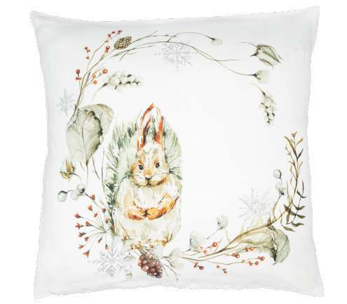 Cuscino lino Scoiattolo 40x40