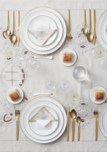 Set 4 piatti piani Ø15 Tokyo Design Studio Nippon White
