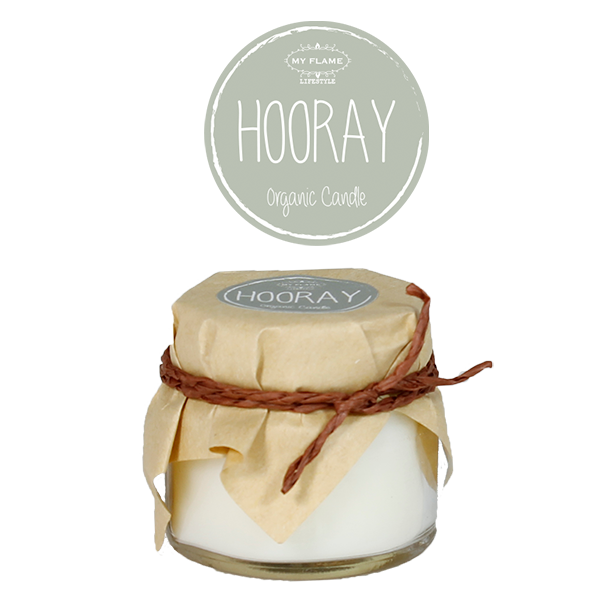 Mini Candela di soia HOORAY di MyFlame