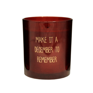 Candela di soia DECEMBER MyFlame 8x8