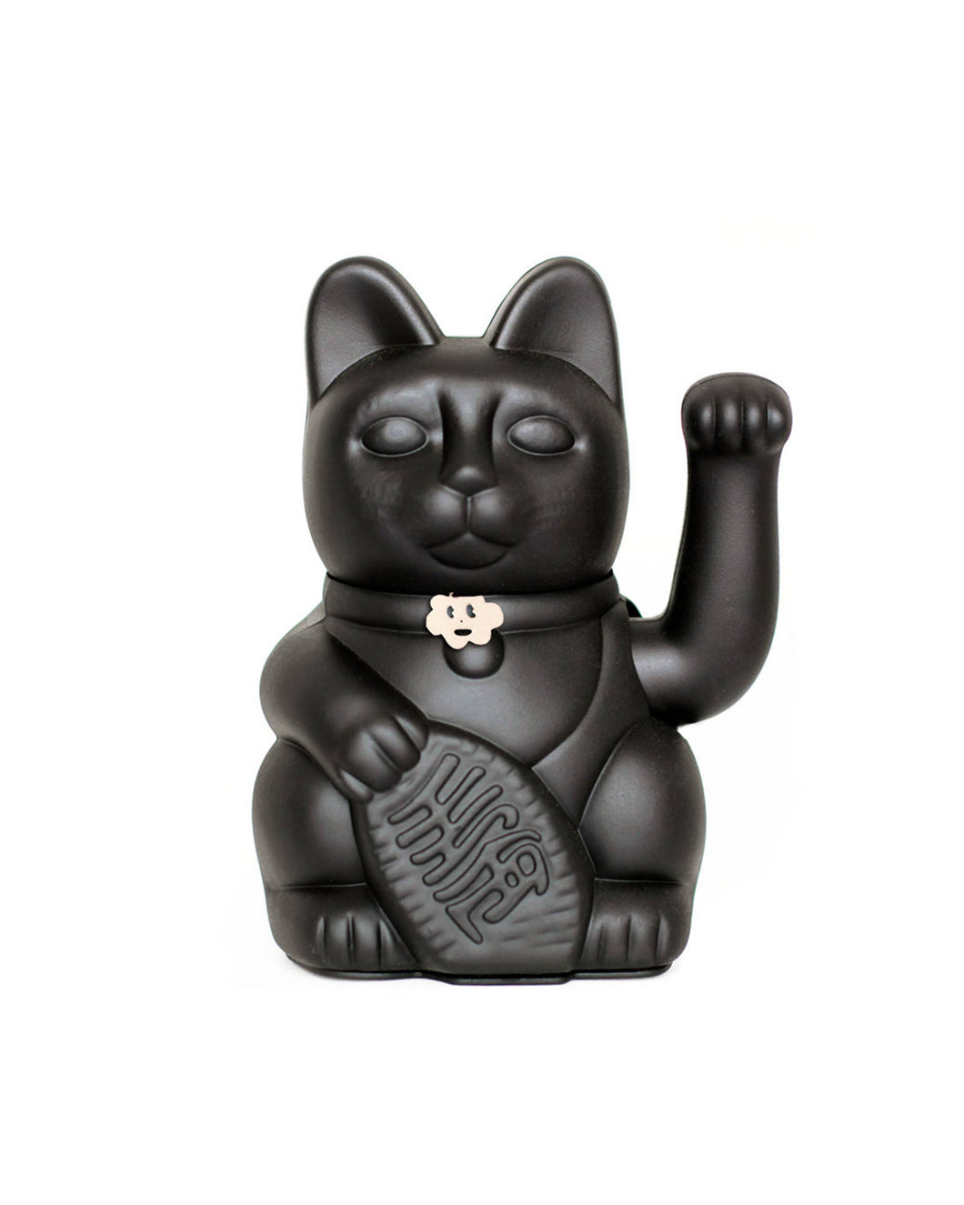 Gatto portafortuna Maneki Neko h15 Nero 