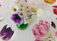 Carica l&#39;immagine nel visualizzatore di Gallery, Canovaccio 100% lino 45x70 Tulipani Multicolor
