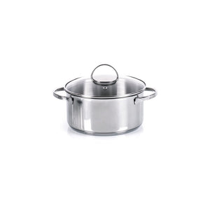 Batteria 7 pz pentole acciaio inox Moneta Allegro