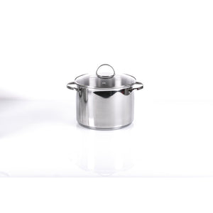 Batteria 7 pz pentole acciaio inox Moneta Allegro
