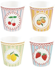 Carica l'immagine nel visualizzatore di Gallery, Set 4 bicchierini caffè Fruit Mania Easy Life

