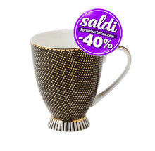 Carica l'immagine nel visualizzatore di Gallery, Tazza con piede 300ml Regency Black
