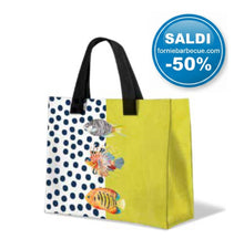 Carica l'immagine nel visualizzatore di Gallery, Borsa mare idrorepellente con zip 60x40 Verde Acido - Saldi
